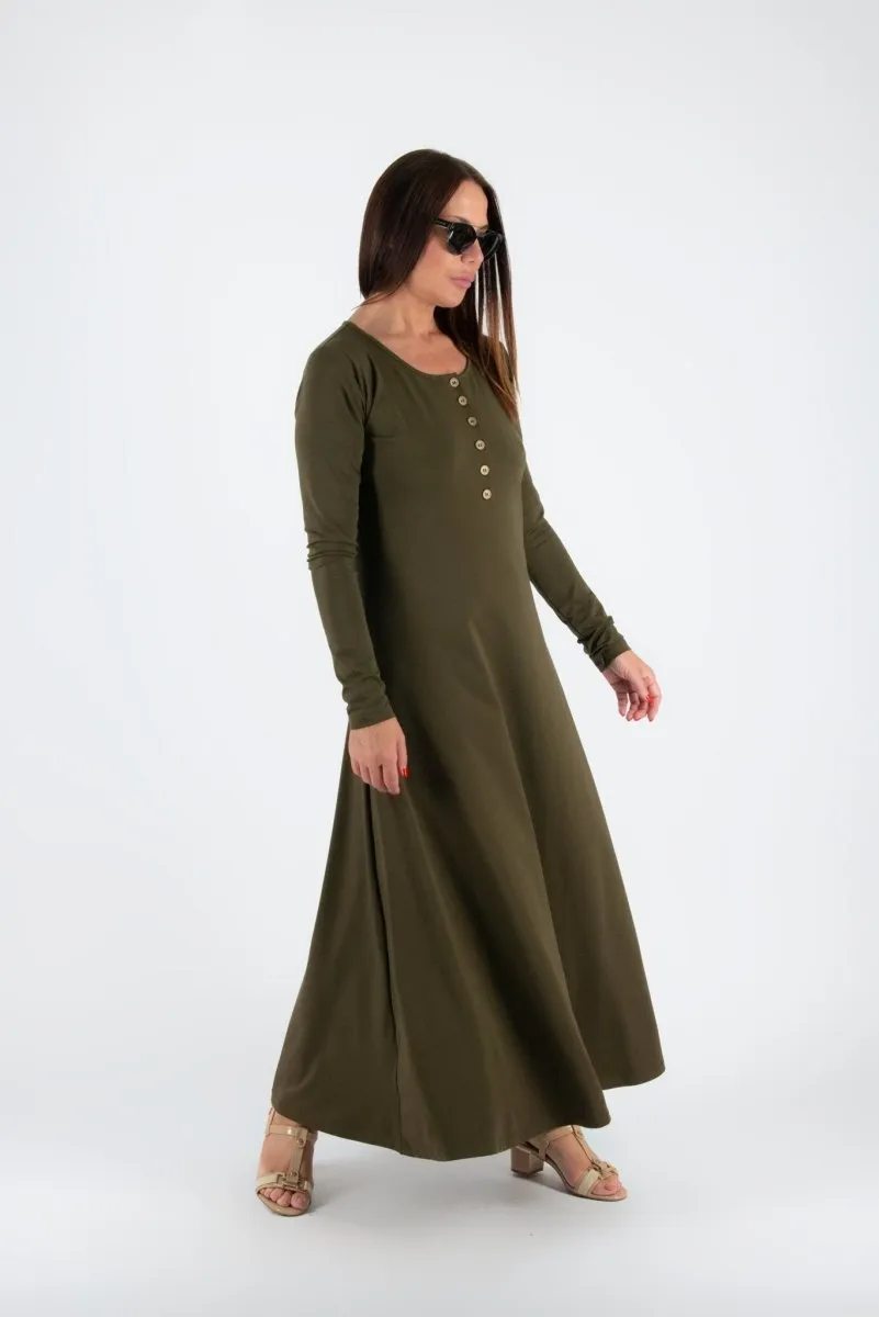 ROSALIA Long Sleeves Jersey Dress SALE