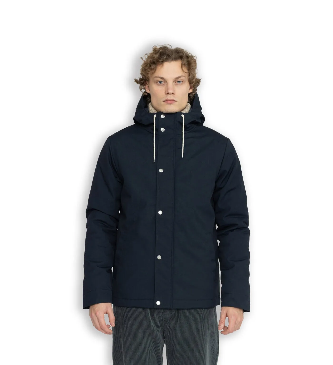 Rvlt Hooded Jacket Blu