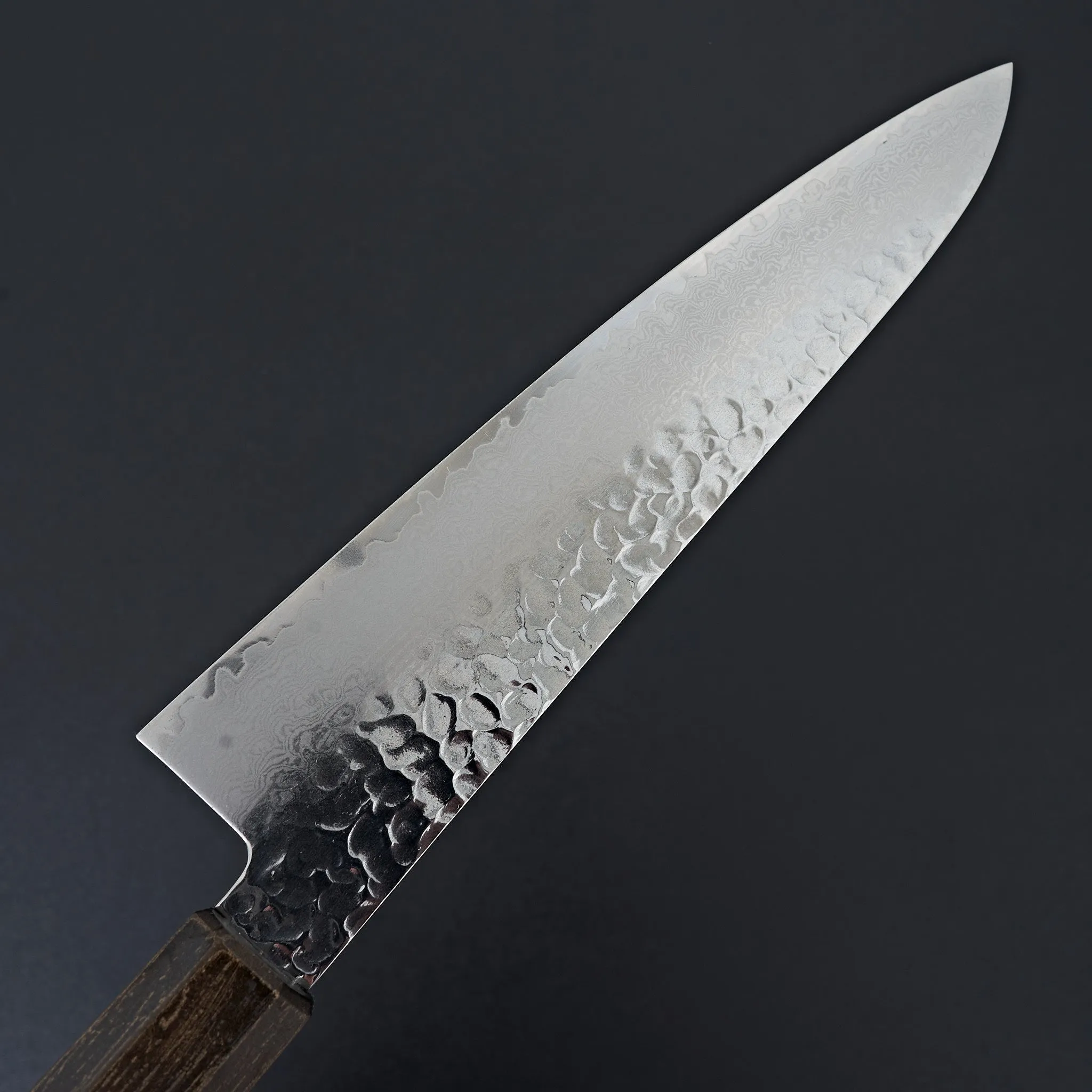 Sakai Takayuki Nanairo Black Lacquer 33 Layer Damascus Gyuto 210mm