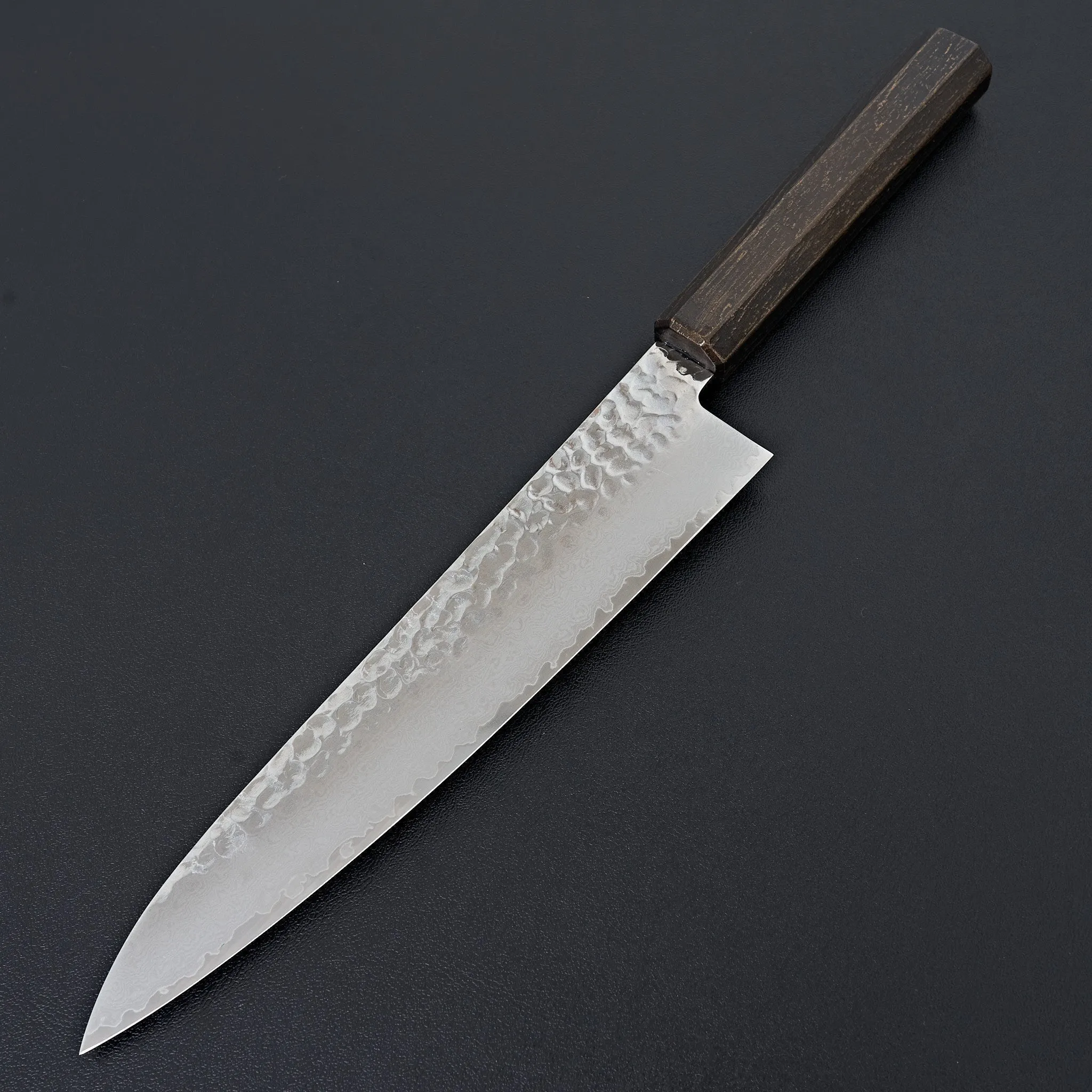 Sakai Takayuki Nanairo Black Lacquer 33 Layer Damascus Gyuto 210mm