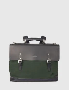 Sandqvist Jones Doctors Bag (Canvas) - Beluga Green