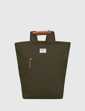 Sandqvist Tony Tote Bag (Canvas) - Olive Green