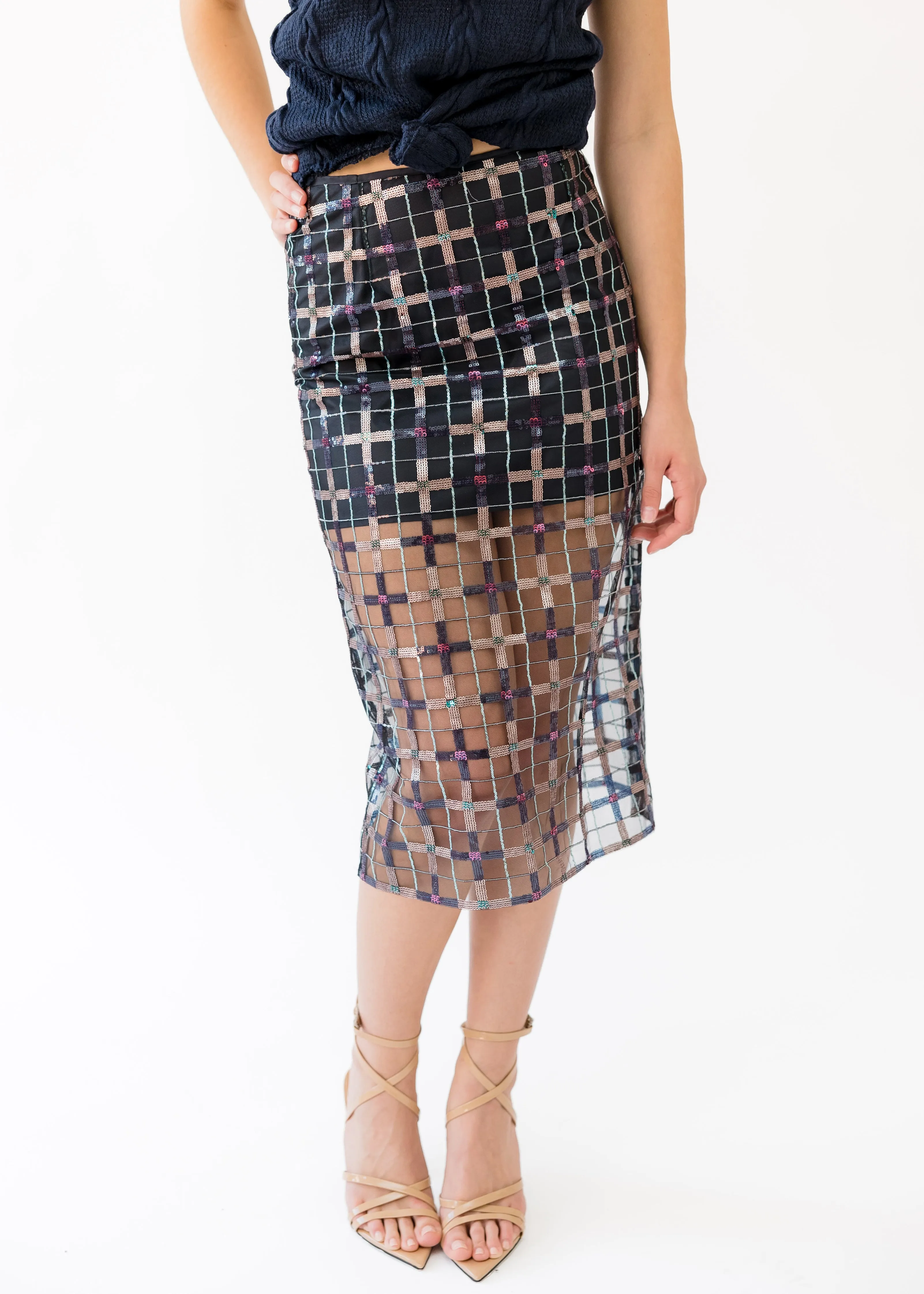 Sequin Skirt