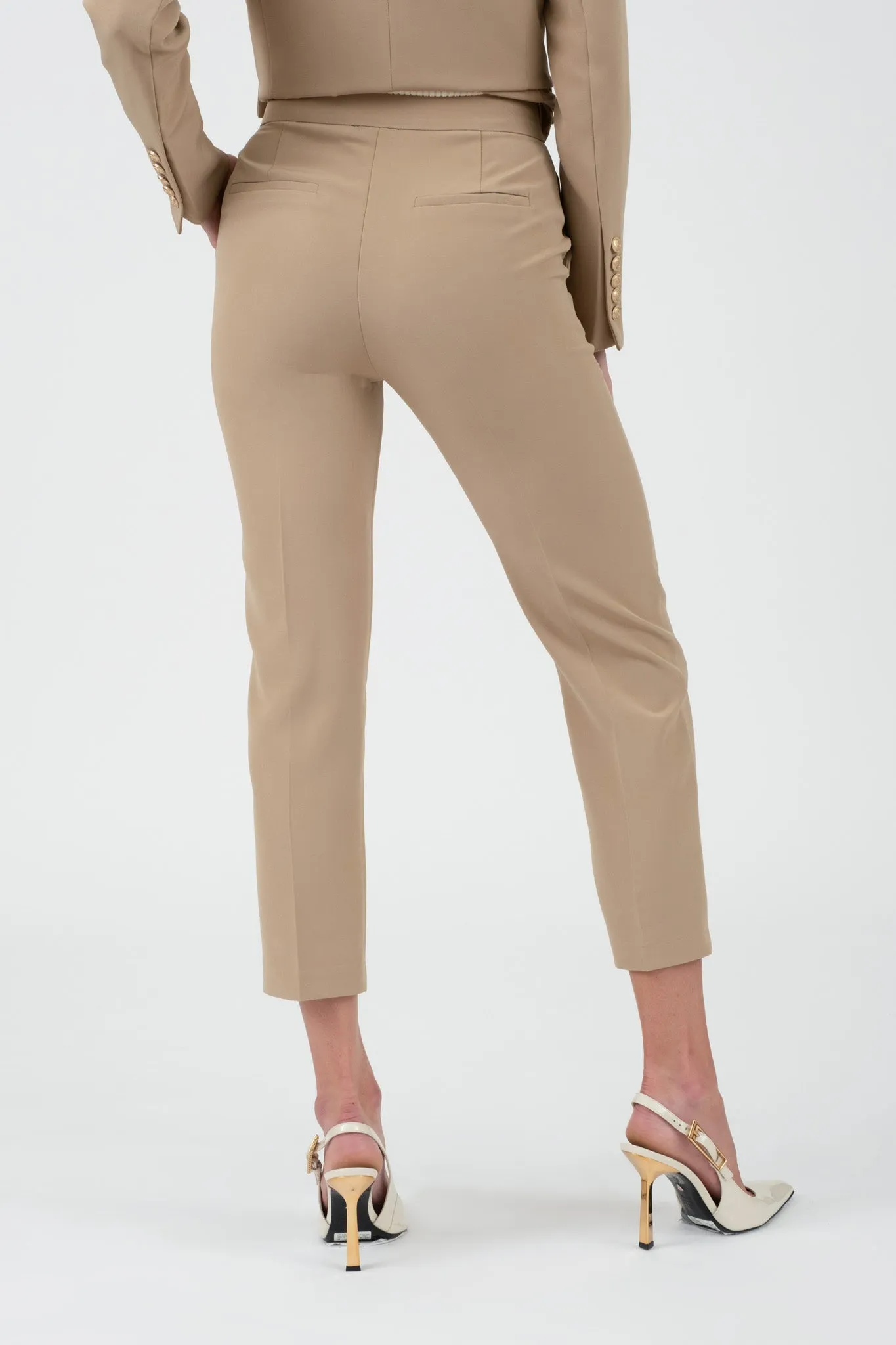 SOLID GOLD HARDWARE MIDI PANTS