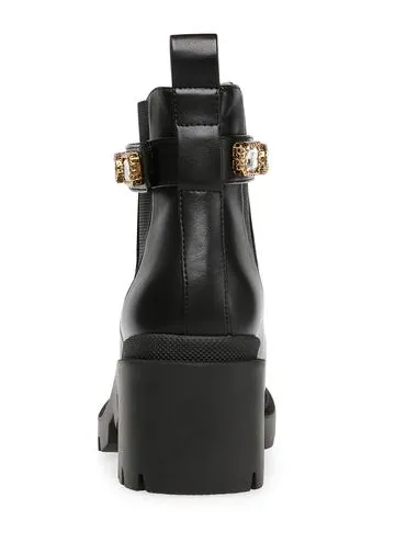 Steve Madden Women's Rhinestone Strap Amulet Bootie