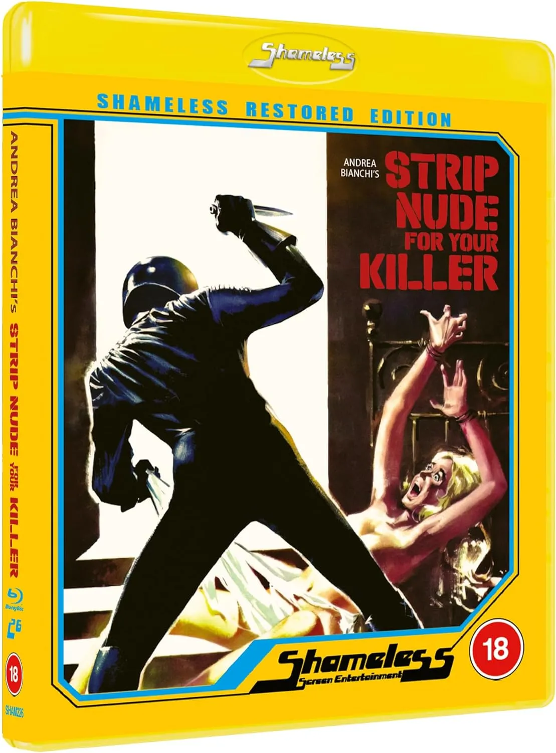 STRIP NUDE FOR YOUR KILLER (REGION FREE IMPORT - LIMITED EDITION) BLU-RAY