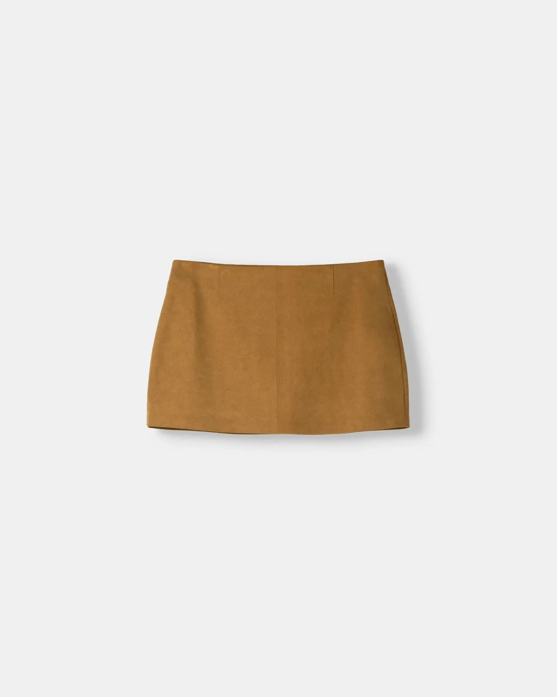 SUEDE LEATHER SKIRT