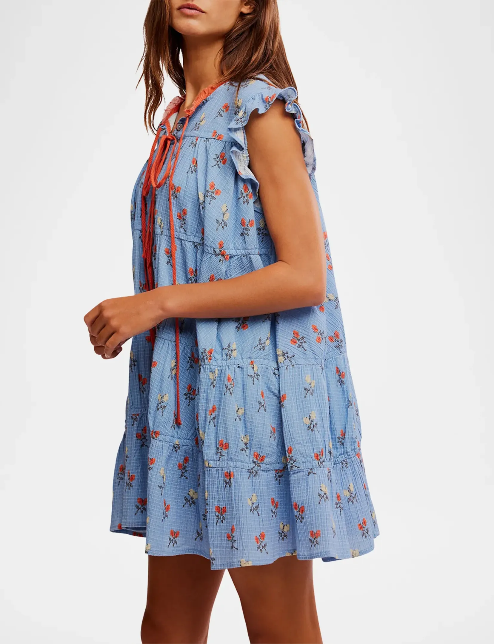 Sundown Mini Dress, Allure Blue/Combo