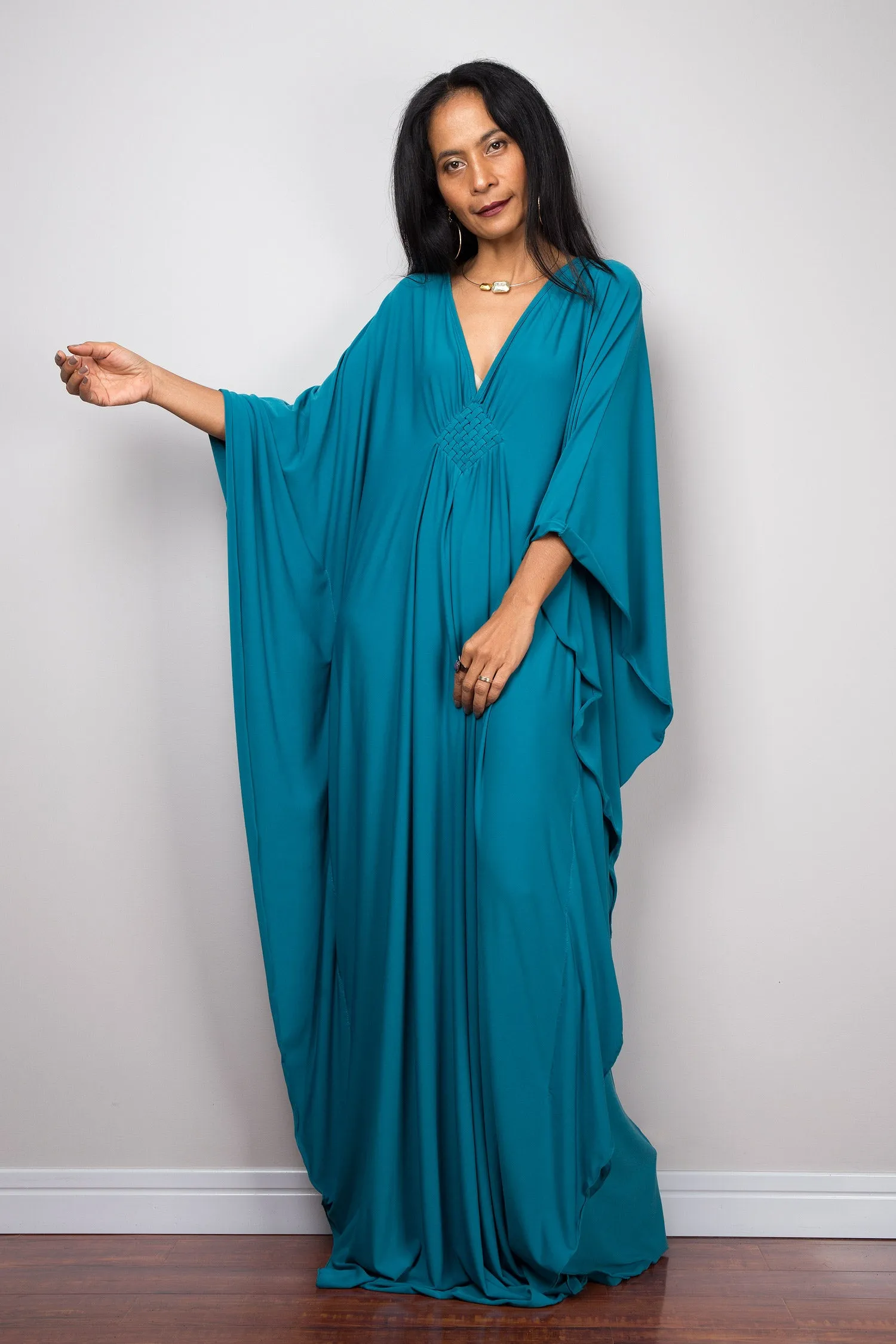 Teal Kaftan