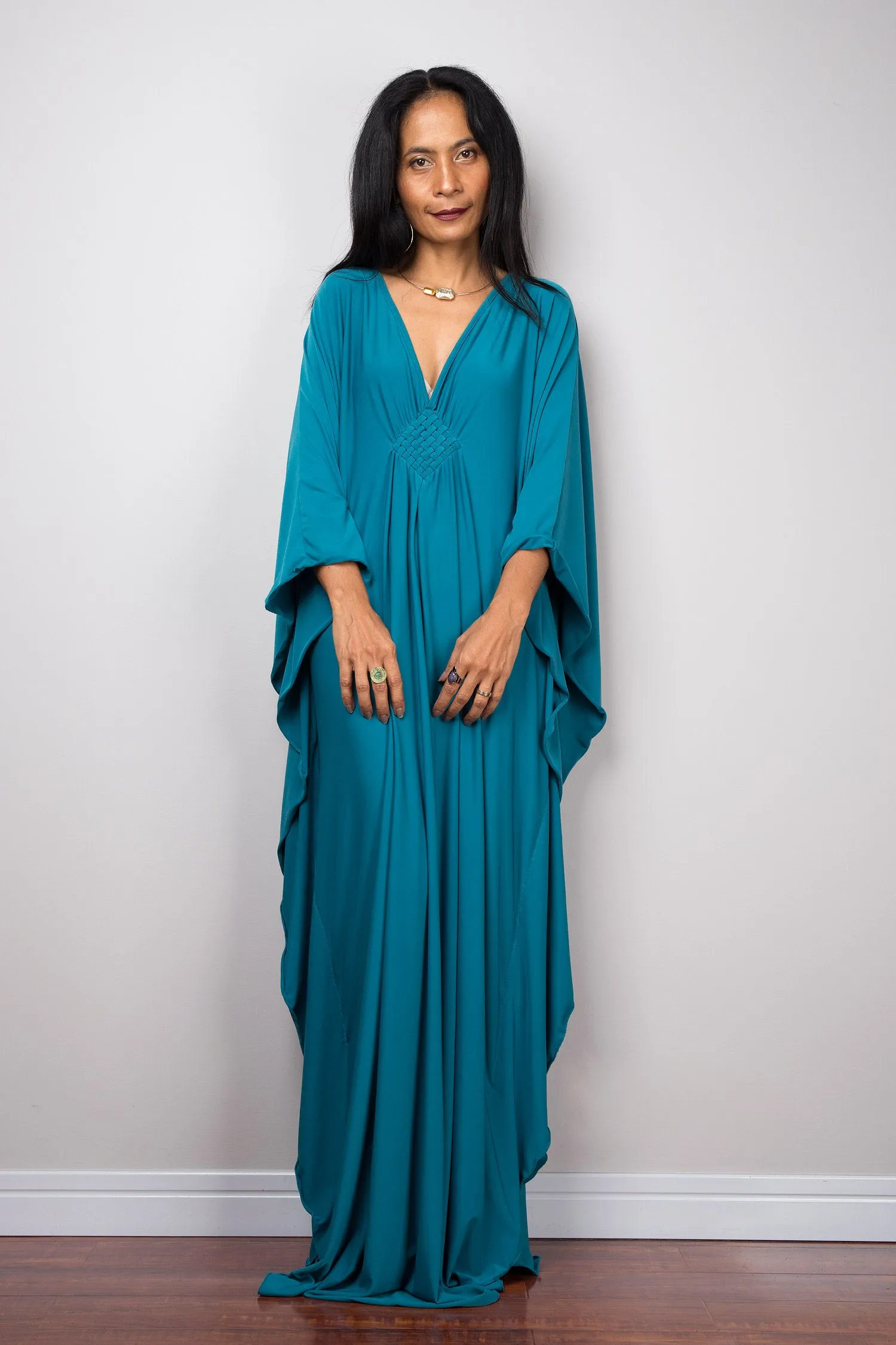 Teal Kaftan