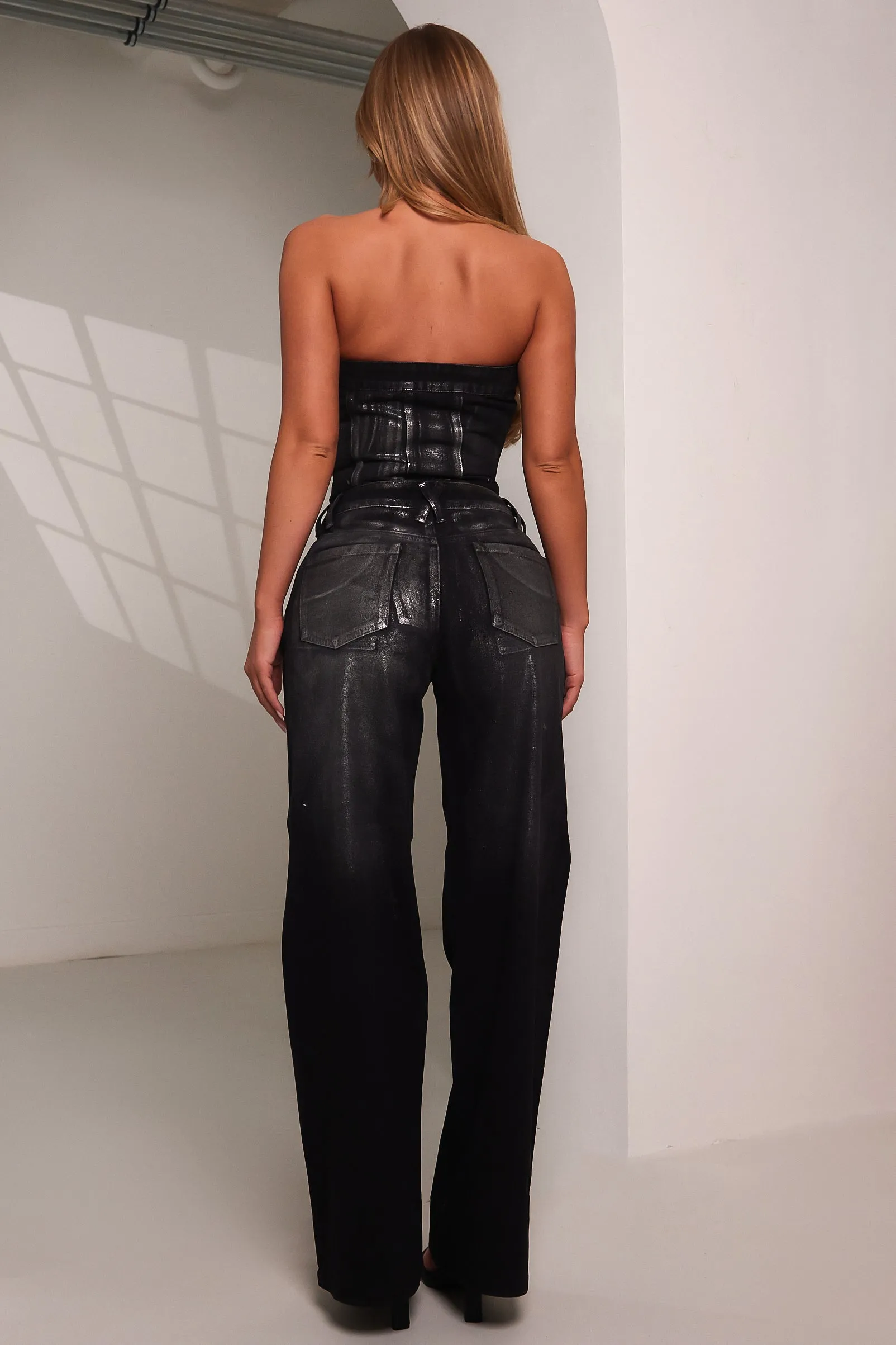 The Mylah Jeans - Black Wash