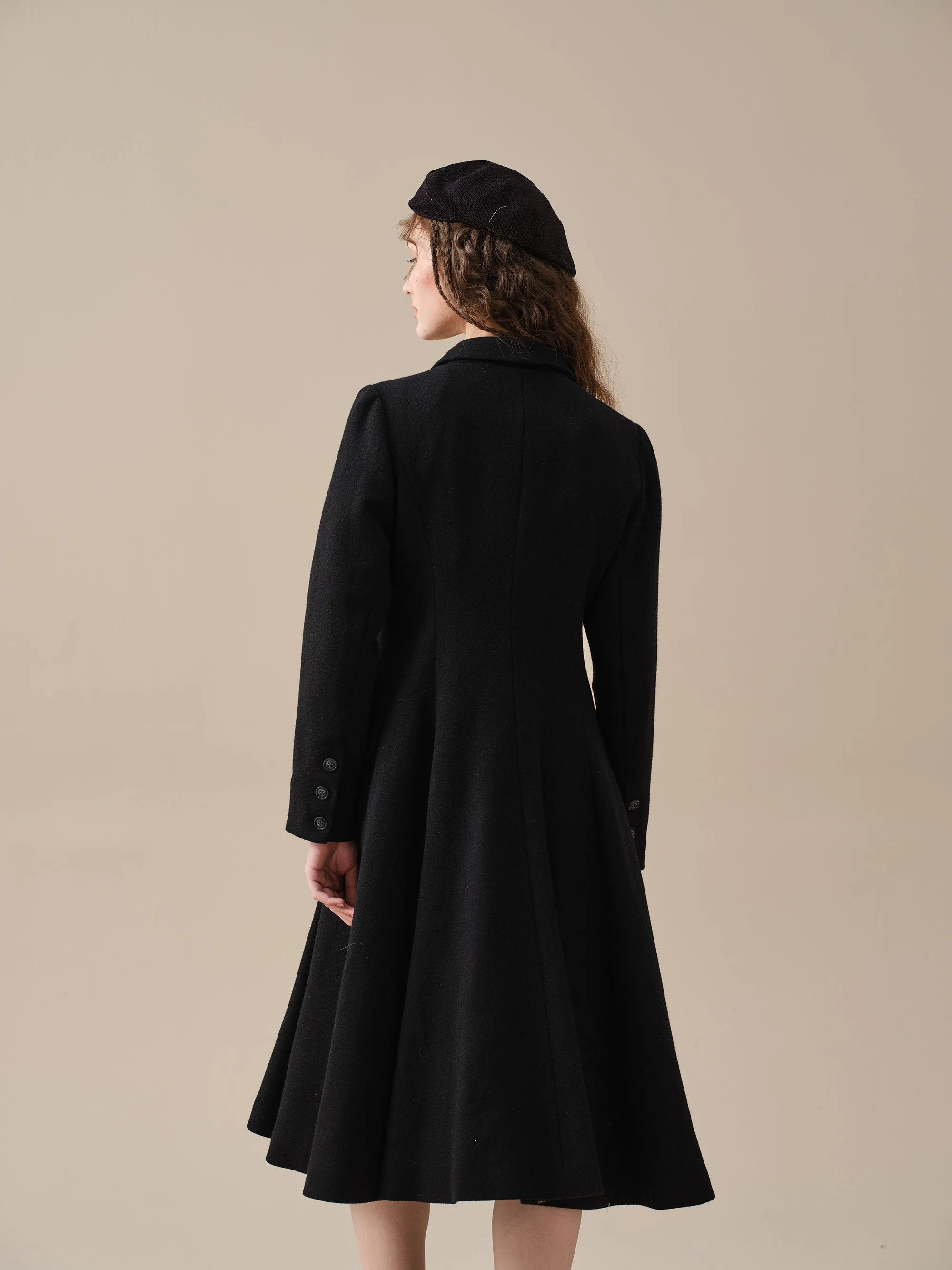 The Roman Holiday 17 | 100% wool classic coat