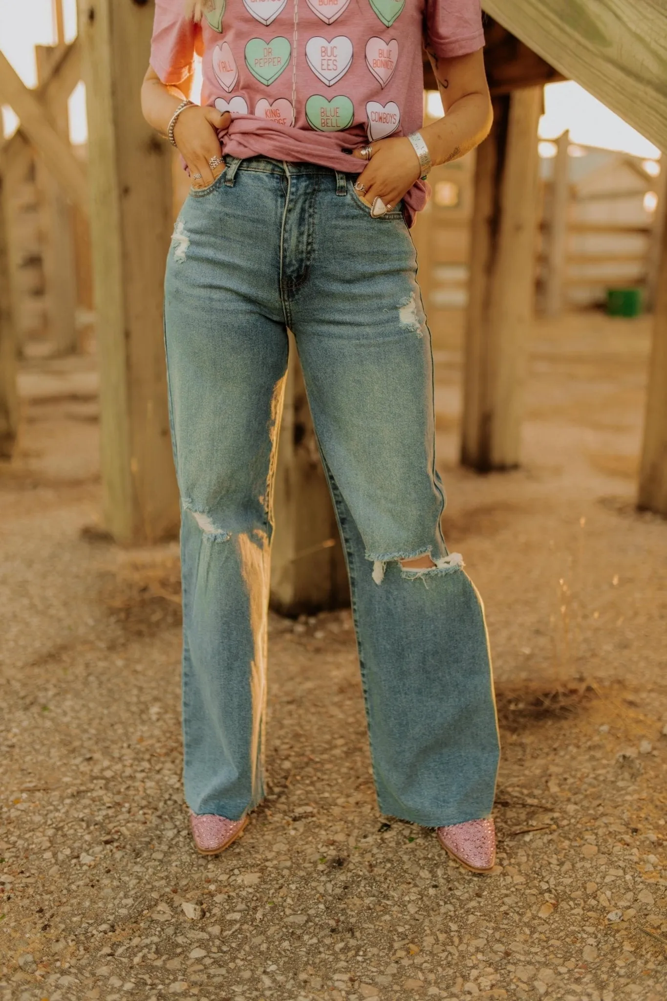 The Stella Wide Leg Jean