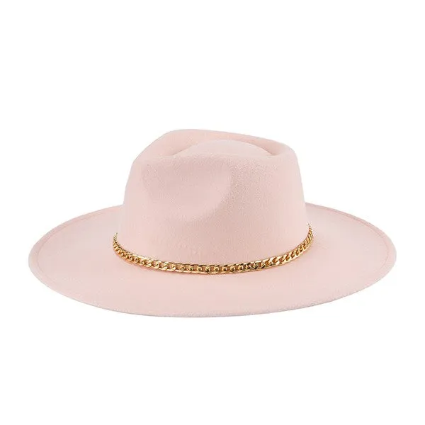 Thunder Chick Fitness Chain Belt Fedora Hat