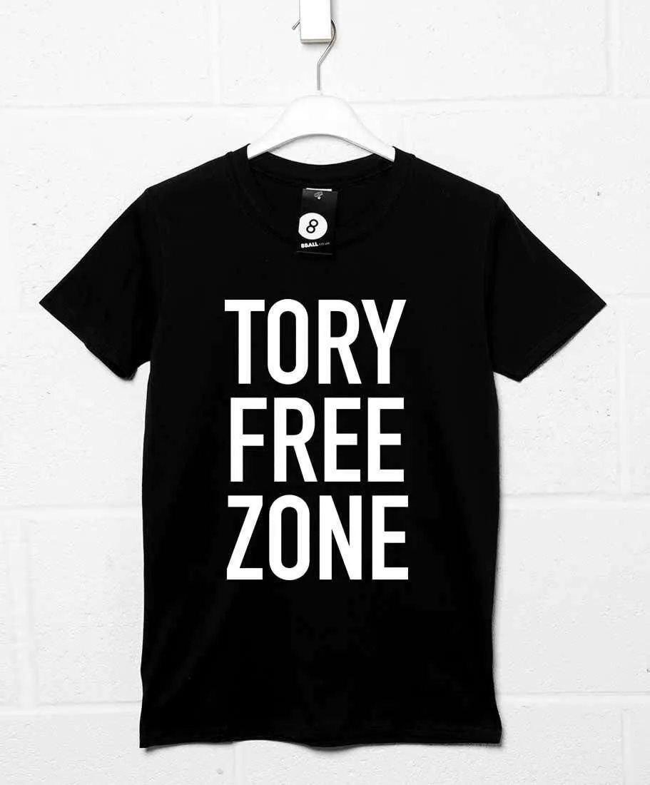 Tory Free Zone by Newscrasher T-Shirt