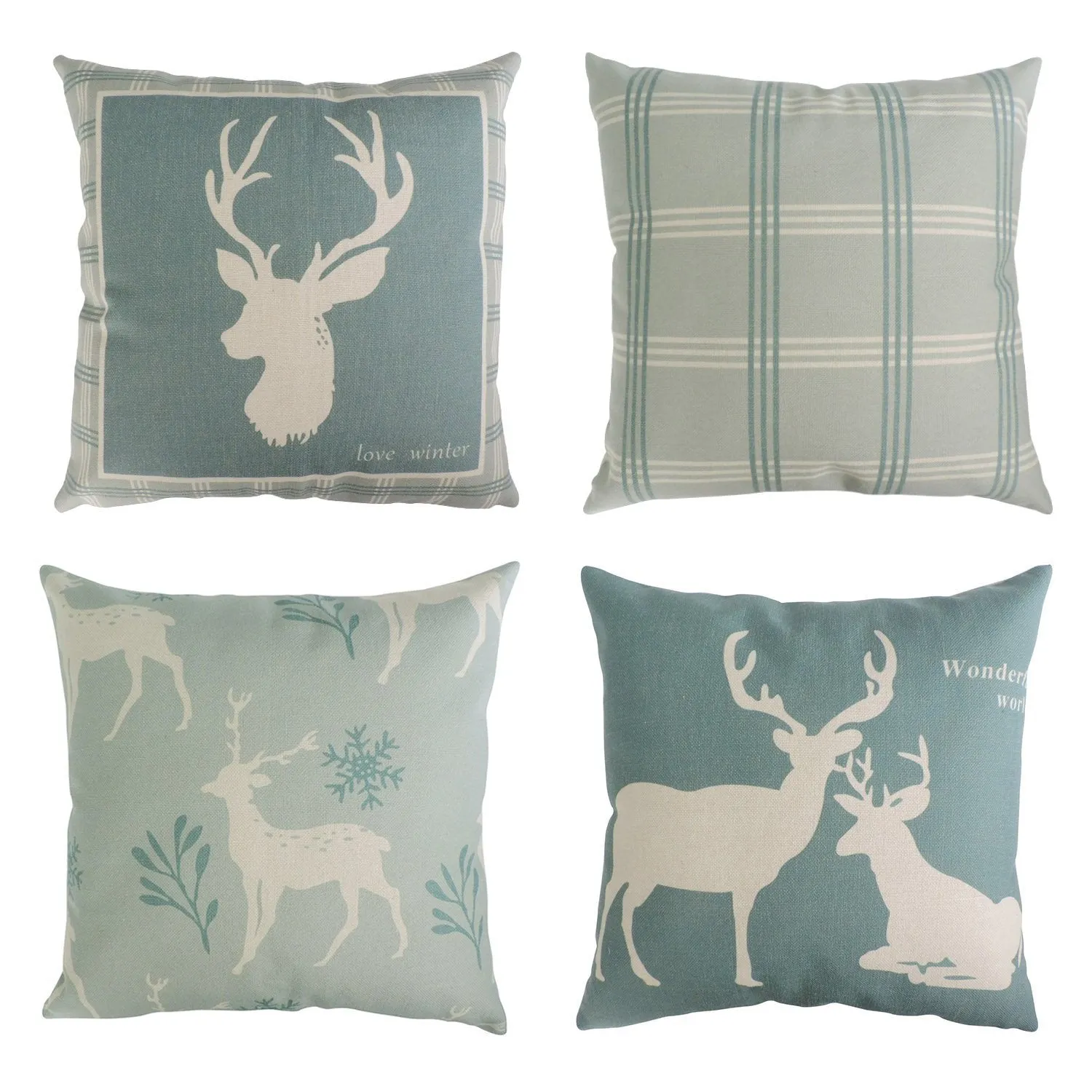 TP101 Winter Throw Pillows Group