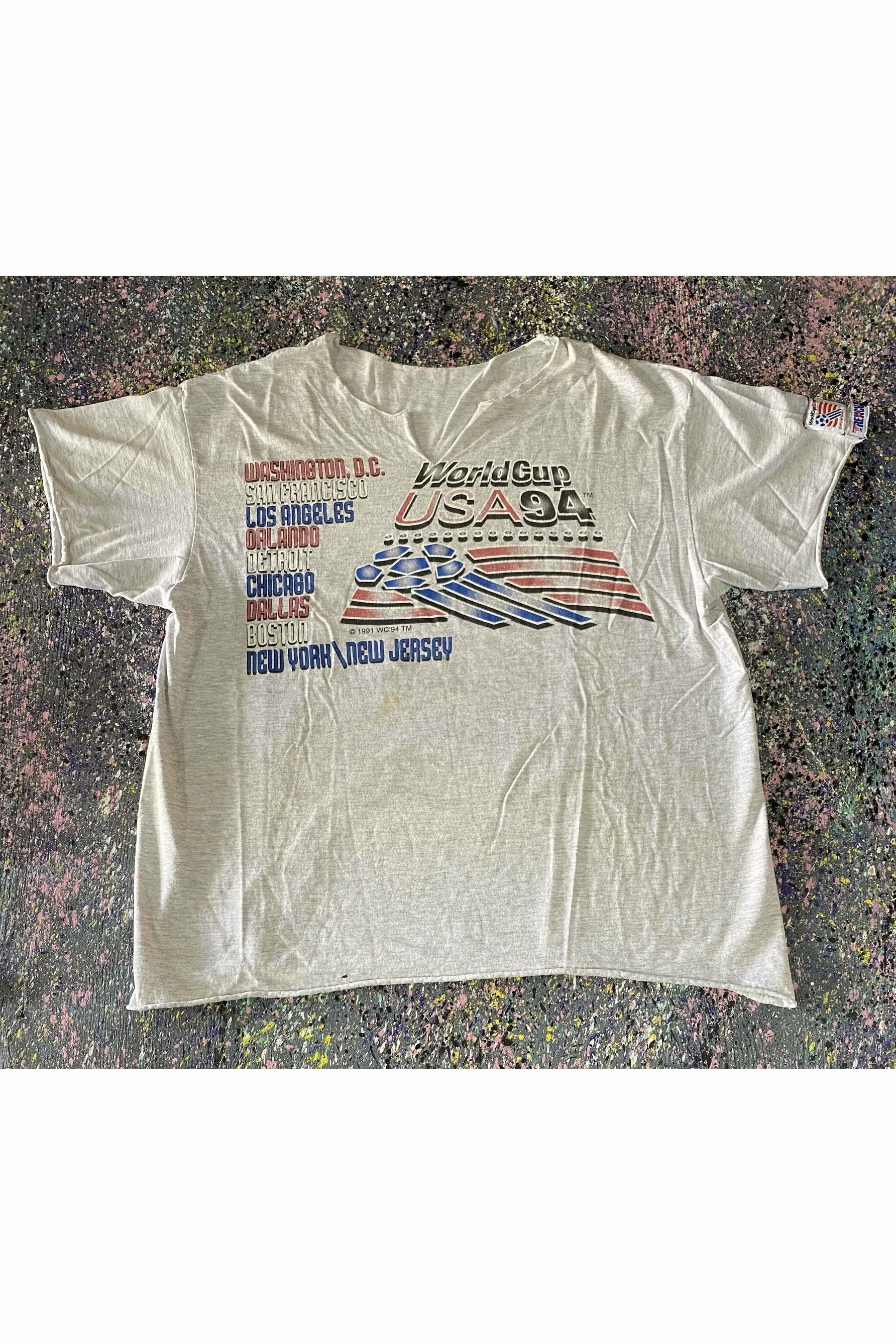 Vintage 1994 USA World Cup Tee- M/L