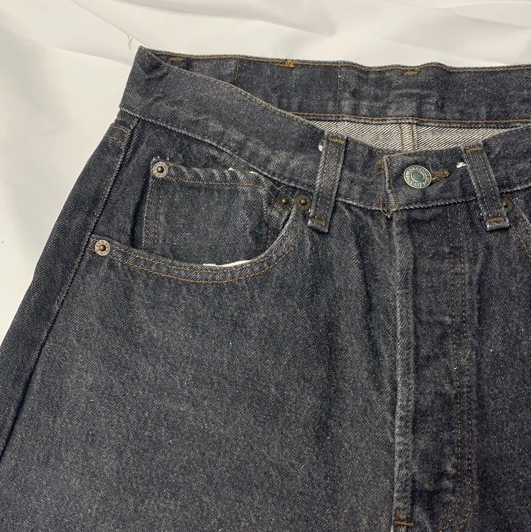 Vintage Levi’s 501 Black Denim 1970 Jeans - W31