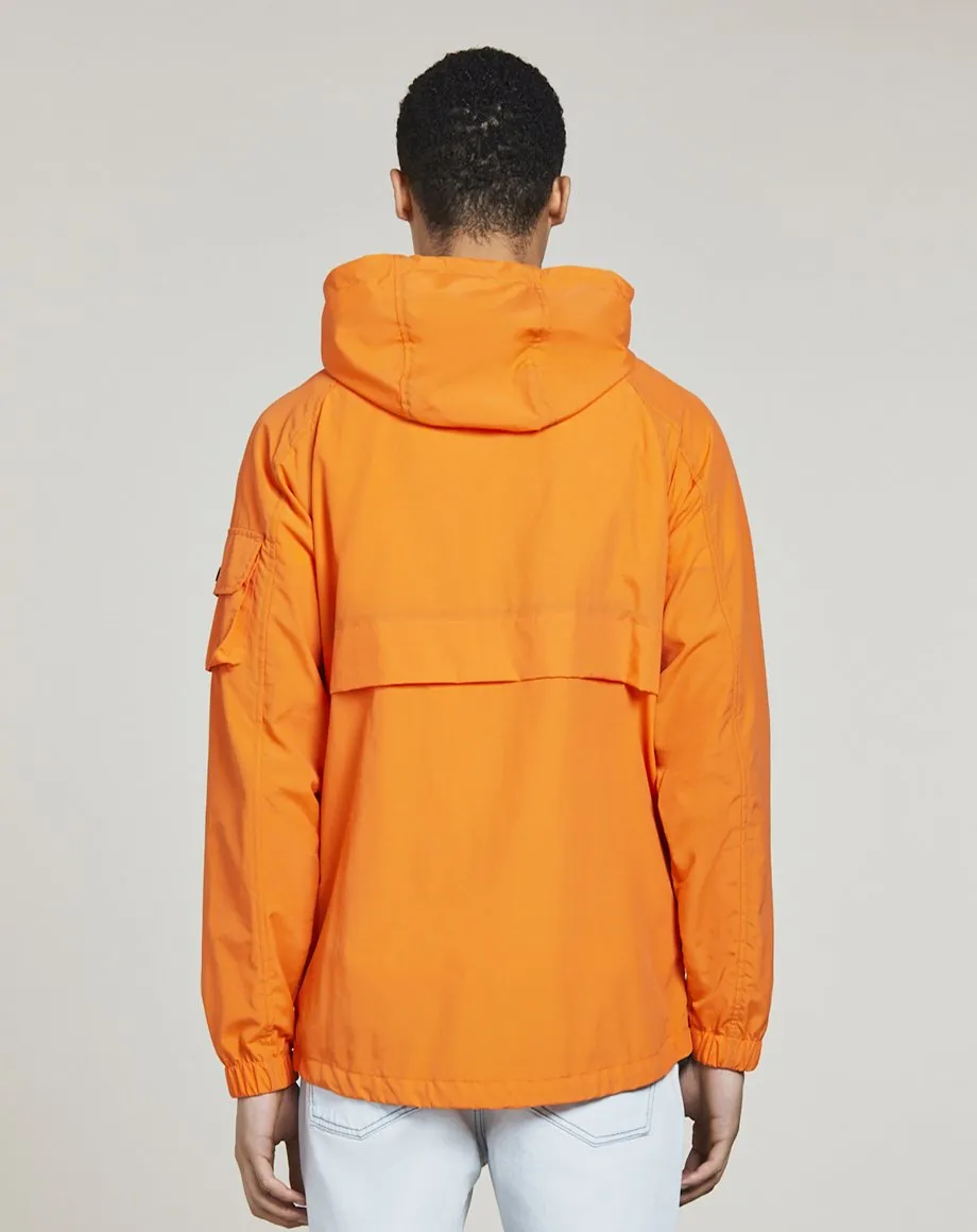 VOYAGE HOODED MENS KAGOULE | ORANGE