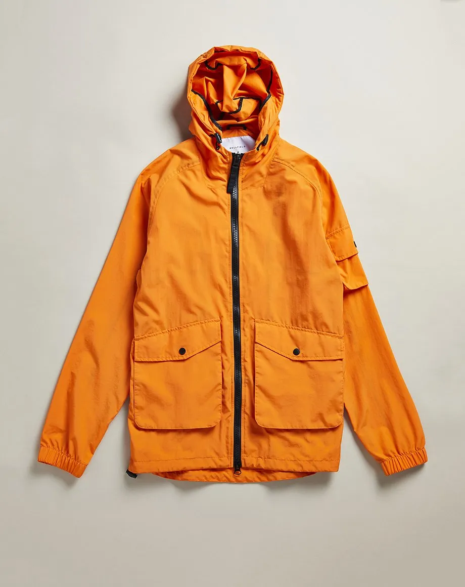 VOYAGE HOODED MENS KAGOULE | ORANGE