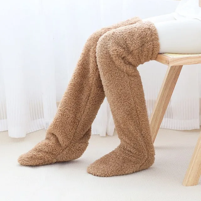 Warm Winter Plush Long Socks