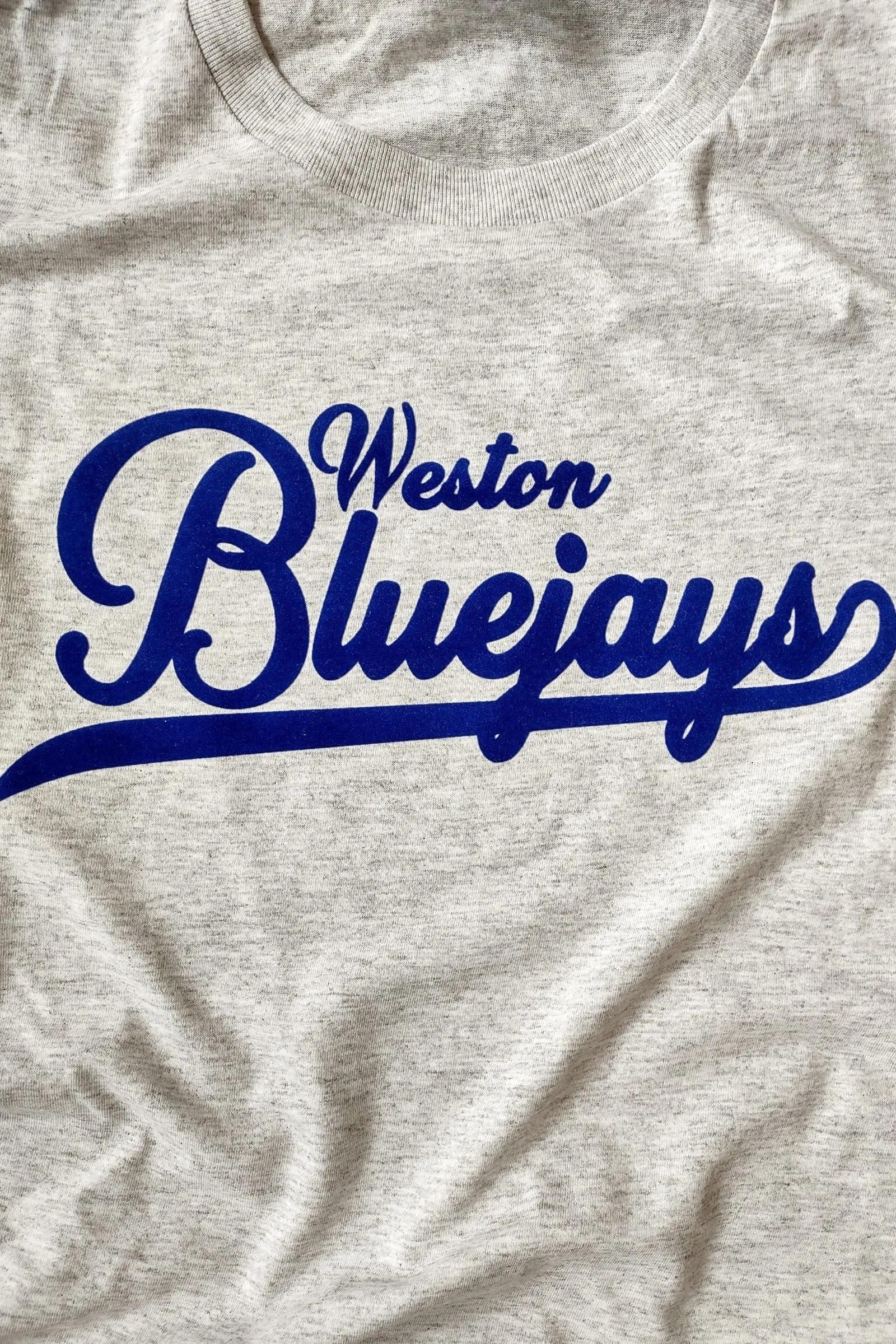 Weston Bluejays Flocked T-Shirt