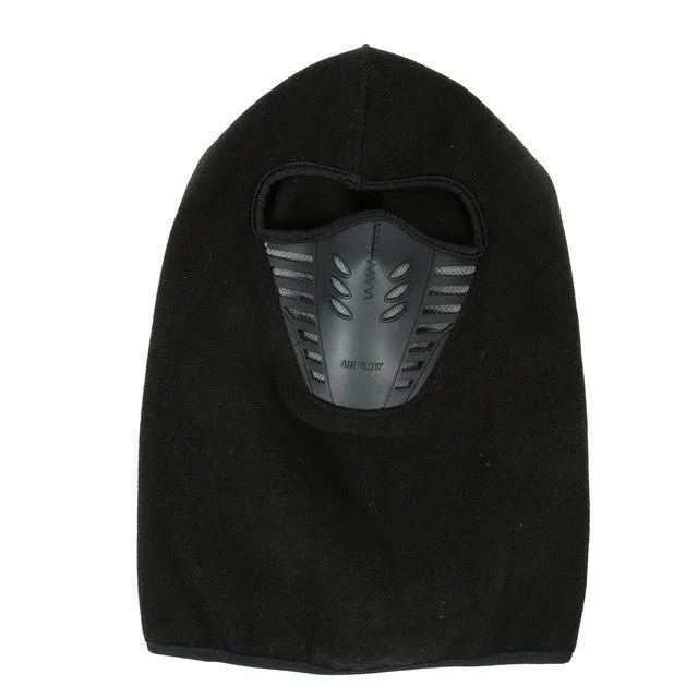 Winter Fleece Warm Motorcycle Windproof Face Mask Balaclava Hat - 5 Colour