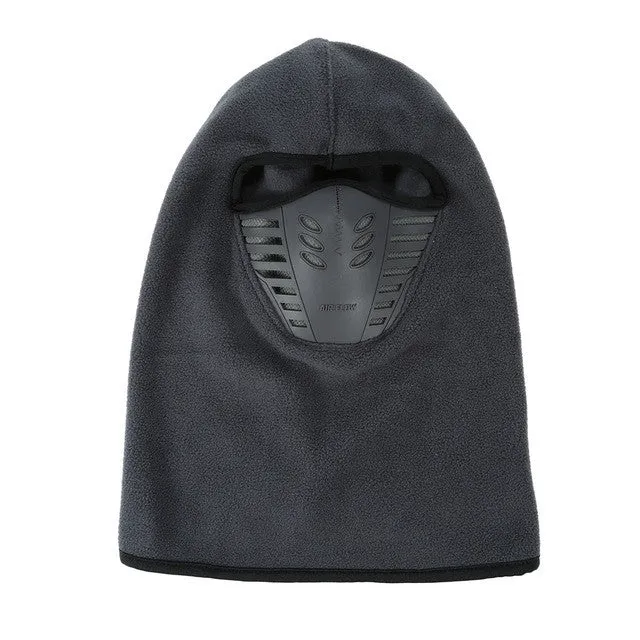 Winter Fleece Warm Motorcycle Windproof Face Mask Balaclava Hat - 5 Colour