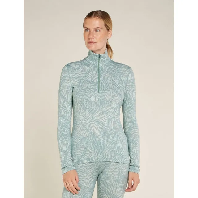 Women Merino 260 Vertex LS Half Zip Frozen Forms