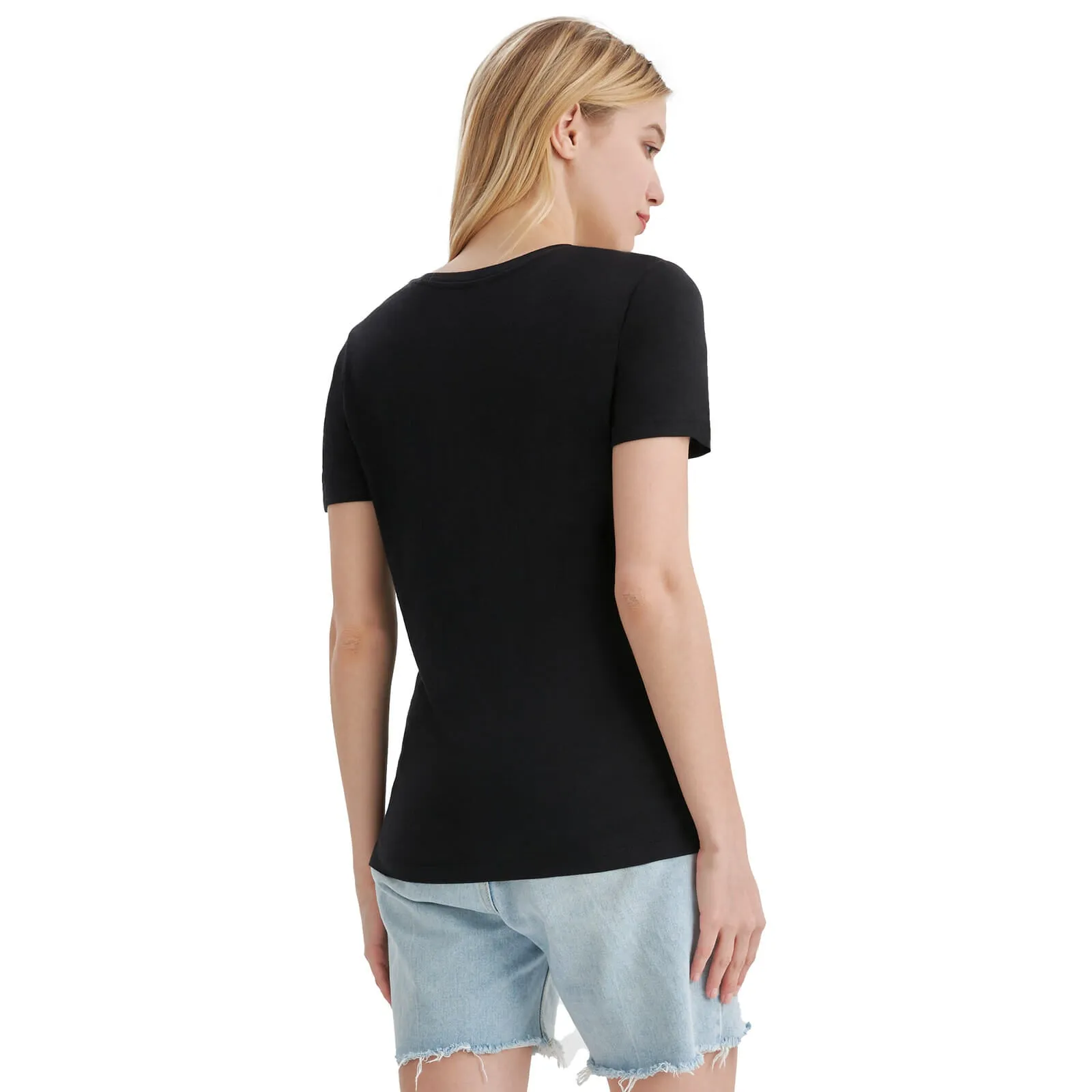 Women's Merino 170g Classic Short Sleeve T-Shirt Black