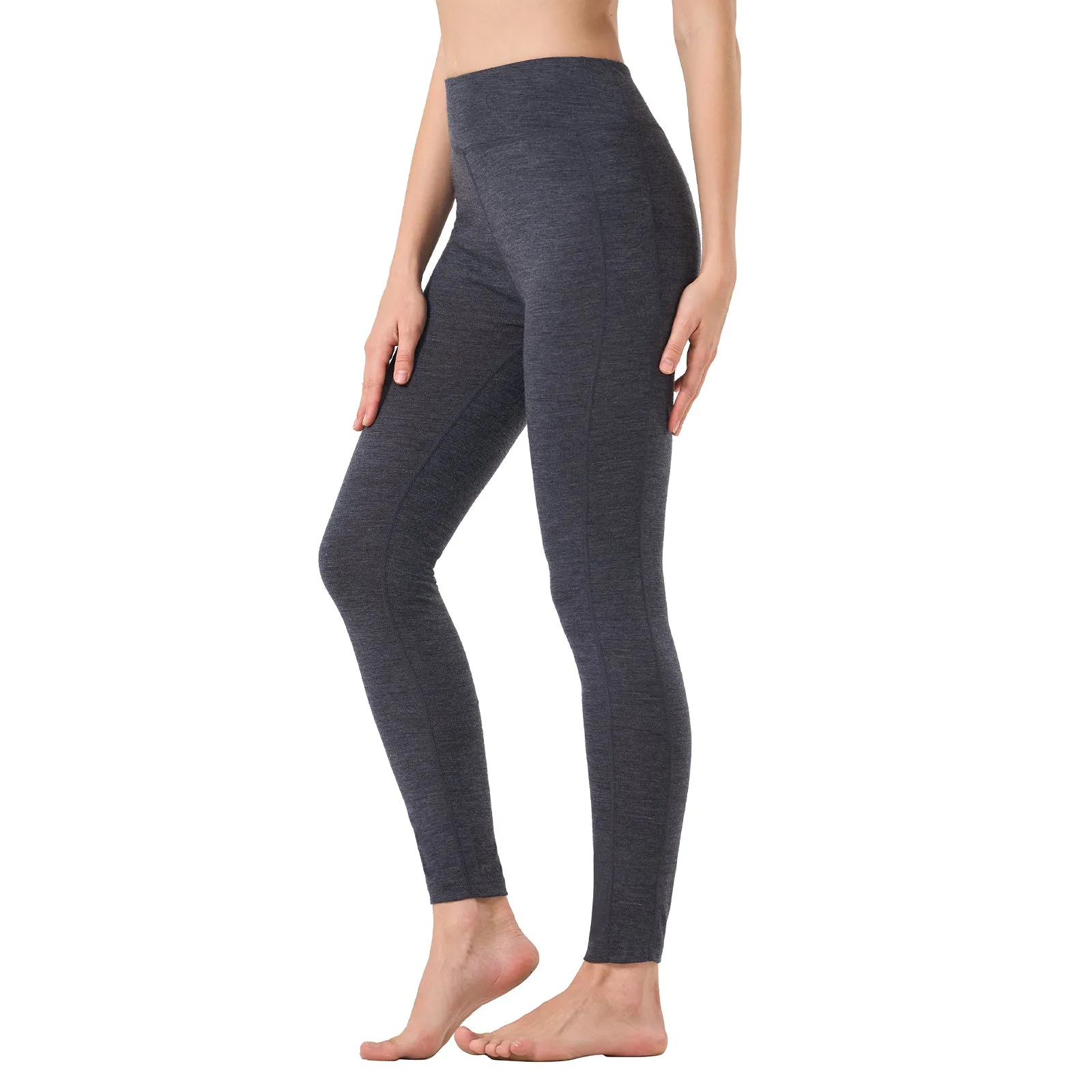 Women's Merino 200g Thermal Bottom Dark Grey Heather