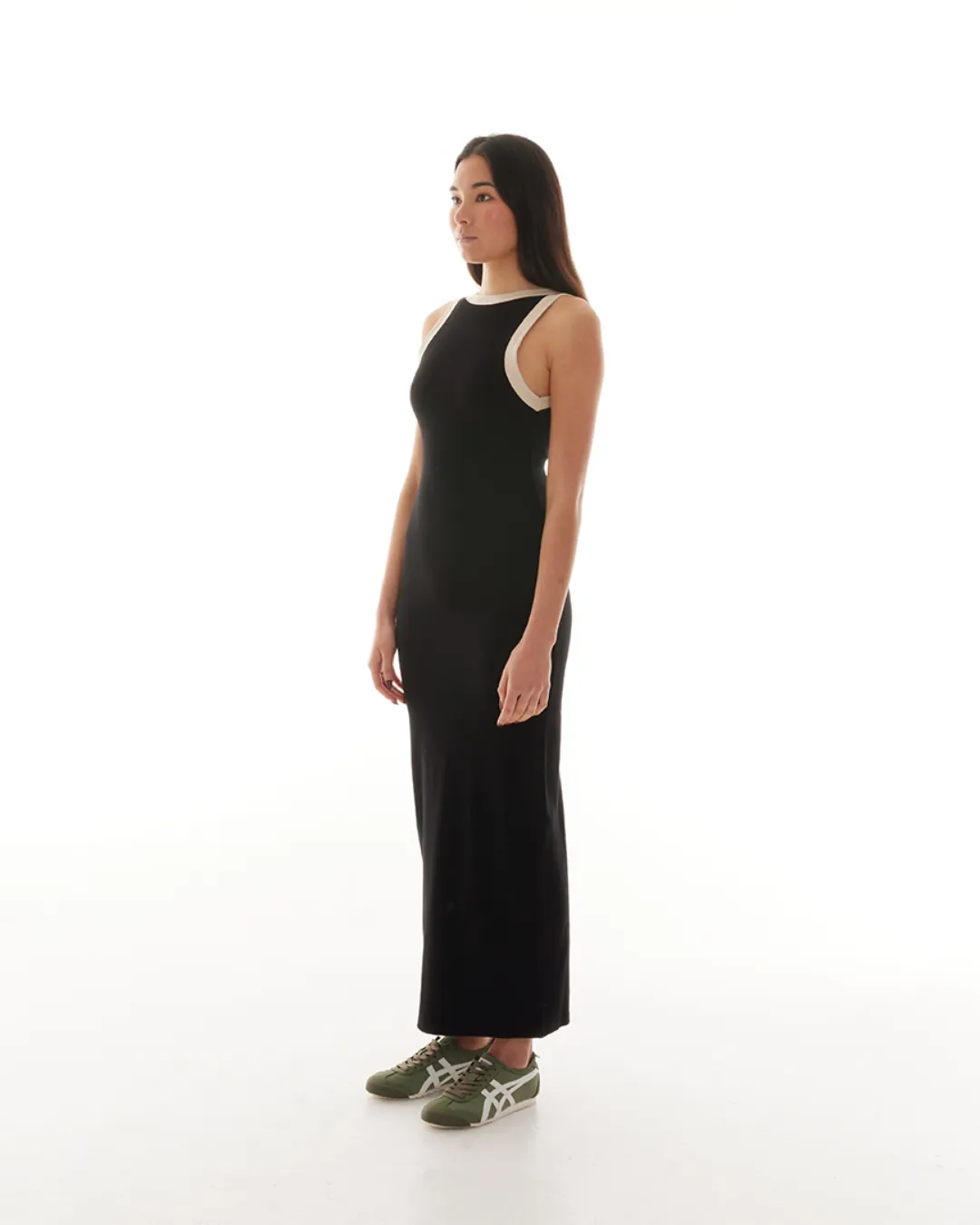 Women's Ribbed Maxi Dress