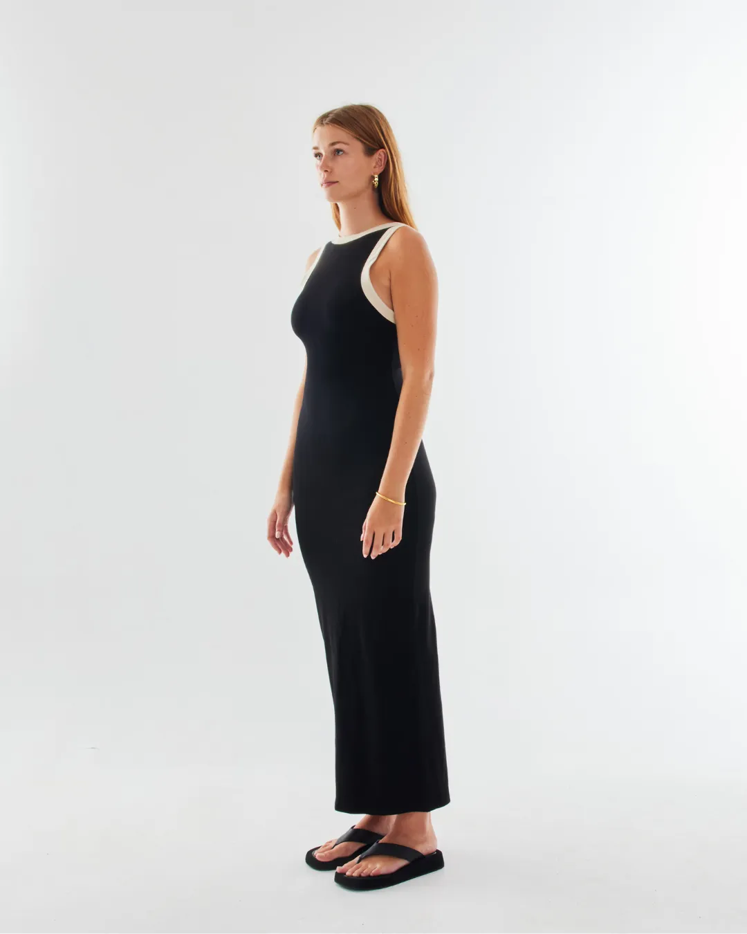 Women's Ribbed Maxi Dress