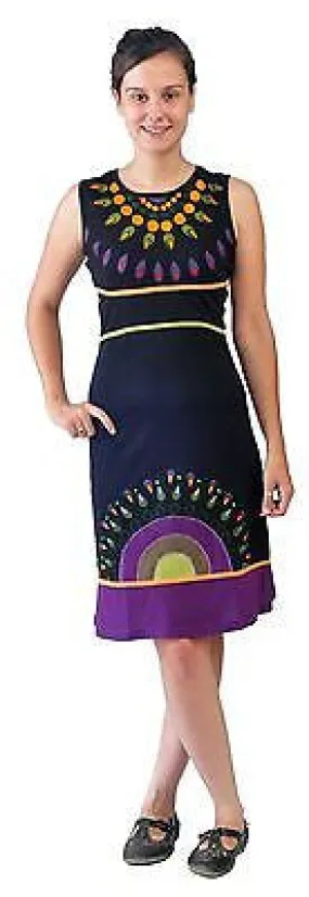 womens-summer-sleeveless-dress-with-necklace-pattern-print-and-embroidery