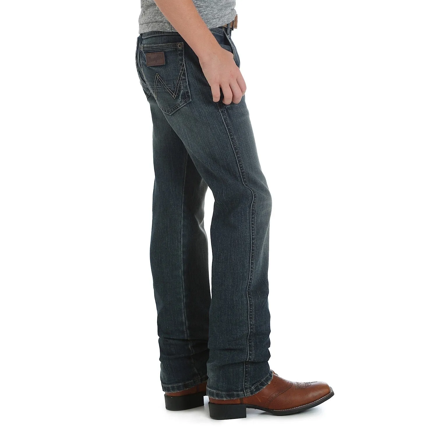 Wrangler Boy's Retro Slim Straight Jean Jerome